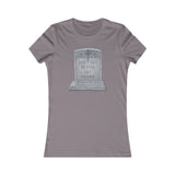 DON'T GET BETTER GET DEADER   -  Women's Slim Fit Long Body Tee