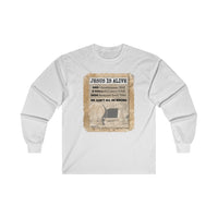 JESUS IS ALIVE  -  Men's Classic Fit Long Sleeve