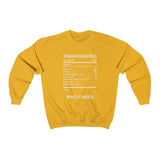 THANKSGIVING WHO CARES -  Unisex Classic Blend Sweatshirt