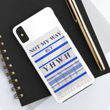 NOT MY WAY BUT YHWH  -  Case Mate Tough Phone Cases