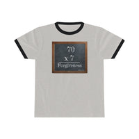 70 X 7  -  Unisex Classic Cool Ringer Tee