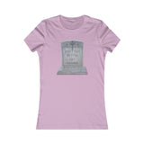 DON'T GET BETTER GET DEADER   -  Women's Slim Fit Long Body Tee