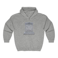 DON'T GET BETTER GET DEADER   -  Unisex Classic Blend Full Zip Hoodie