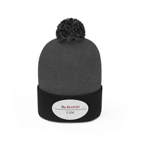 I AM UNDER THE BLOOD  -  Unisex Pom Pom Beanie