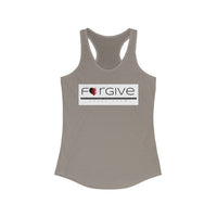 FORGIVE  -  Women's Slim Fit Racerback Tank