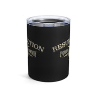 RESURRECTION POWER COMPANY  -  Stainless Black Graphic Tumbler 10oz