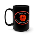 LOVIN’ THE HELL  -  Black 2 Sided Graphic 15oz Mug