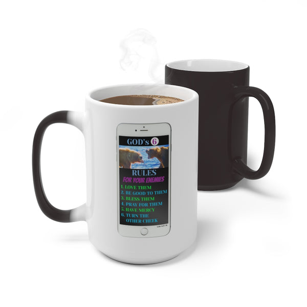 GOD'S 6 - Color Changing Graphic Mug