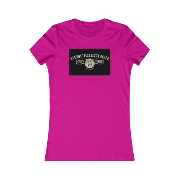 RESURRECTION POWER COMPANY  -  Women's Slim Fit Long Body Tee