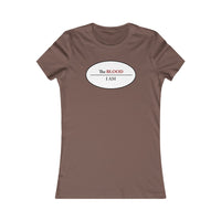 I AM UNDER THE BLOOD  -  Women's Slim Fit Long Body Tee