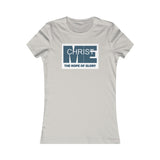 CHRIST IN ME  -  Women's Slim Fit Long Body Tee