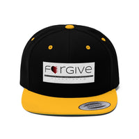 FORGIVE  -  Unisex Flat Bill Hat