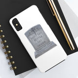 DON'T GET BETTER GET DEADER   -  Case Mate Tough Phone Cases