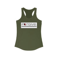 FORGIVE  -  Women's Slim Fit Racerback Tank