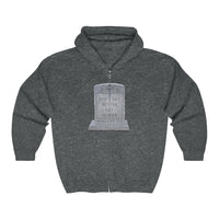 DON'T GET BETTER GET DEADER   -  Unisex Classic Blend Full Zip Hoodie