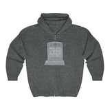 DON'T GET BETTER GET DEADER   -  Unisex Classic Blend Full Zip Hoodie