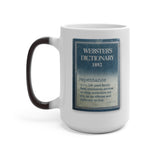 REPENTANCE  -  Sided Graphic 2-Color Changing Graphic Mug