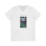 GOD'S 6  -  Unisex Close Fit V-Neck Tee