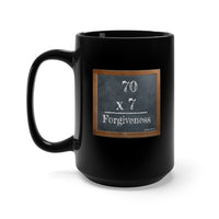 70 X 7  -  Black 2-Sided Graphic 15oz Mug