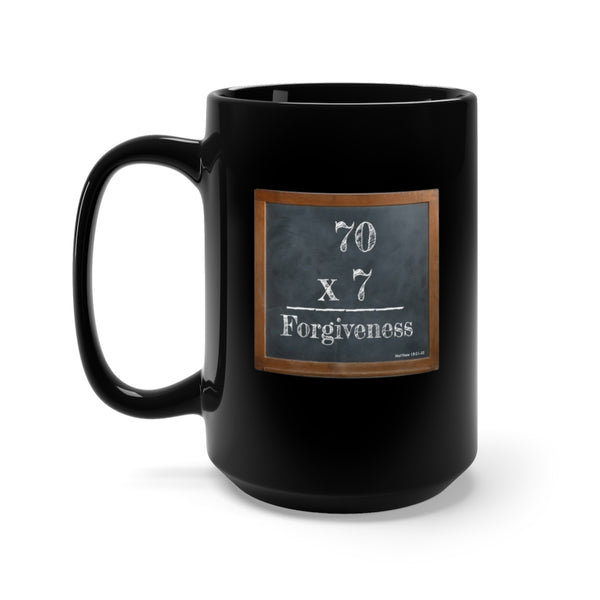 70 X 7  -  Black 2-Sided Graphic 15oz Mug