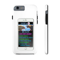 GOD'S 6 - Case Mate Tough Phone Cases