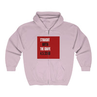 STRAIGHT OUTTA THE GRAVE  -  Unisex Classic Blend Full Zip Hoodie