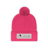 FORGIVE  -  Unisex Pom Pom Beanie