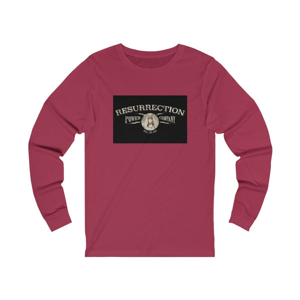 RESURRECTION POWER COMPANY  -  Unisex Close Fit Long Sleeve