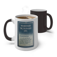 REPENTANCE  -  Sided Graphic 2-Color Changing Graphic Mug