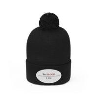 I AM UNDER THE BLOOD  -  Unisex Pom Pom Beanie