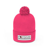 FORGIVE  -  Unisex Pom Pom Beanie