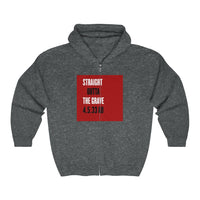 STRAIGHT OUTTA THE GRAVE  -  Unisex Classic Blend Full Zip Hoodie