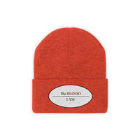 I AM UNDER THE BLOOD  -  Knit Beanie