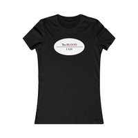 I AM UNDER THE BLOOD  -  Women's Slim Fit Long Body Tee