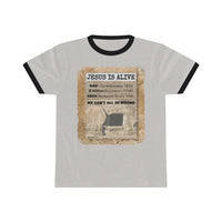 JESUS IS ALIVE -  Unisex Classic Cool Ringer Tee