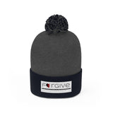 FORGIVE  -  Unisex Pom Pom Beanie