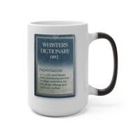 REPENTANCE  -  Sided Graphic 2-Color Changing Graphic Mug