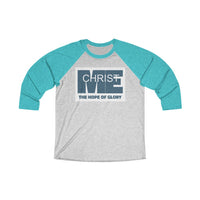 CHRIST IN ME  -  Unisex Loose Fit 3/4 Baseball Tee