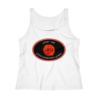 LOVIN’ THE HELL  -  Women's Relaxed Fit Tank