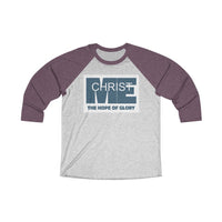 CHRIST IN ME  -  Unisex Loose Fit 3/4 Baseball Tee