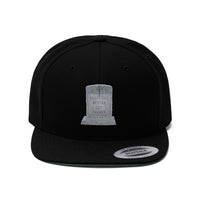 DON'T GET BETTER GET DEADER   -  Unisex Flat Bill Hat