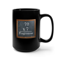 70 X 7  -  Black 2-Sided Graphic 15oz Mug