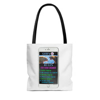 GOD'S 6 -  2-Sided Graphic Tote Bag