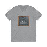 70 X 7  -  Unisex Close Fit V-Neck Tee