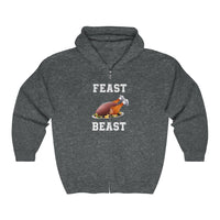 FEAST BEAST  -  Unisex Classic Blend Full Zip Hoodie