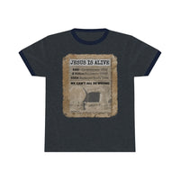 JESUS IS ALIVE -  Unisex Classic Cool Ringer Tee