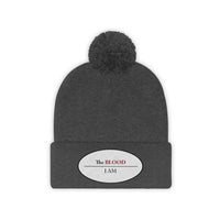 I AM UNDER THE BLOOD  -  Unisex Pom Pom Beanie