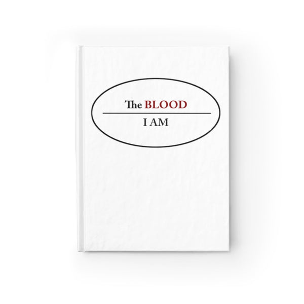 I AM UNDER THE BLOOD  -  Rule Lined Journal