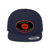 LOVIN’ THE HELL  -  Unisex Flat Bill Hat