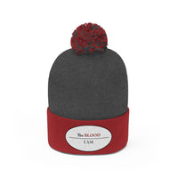 I AM UNDER THE BLOOD  -  Unisex Pom Pom Beanie